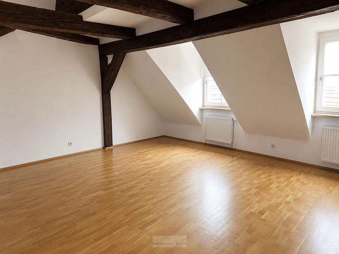 Wohnzimmer unmöbliert