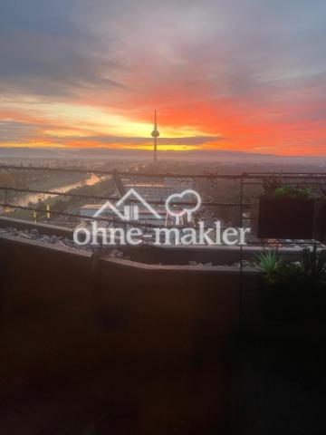 Balkon Ostseite -Sonnenaufgang
