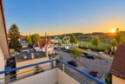 Blick vom Balkon