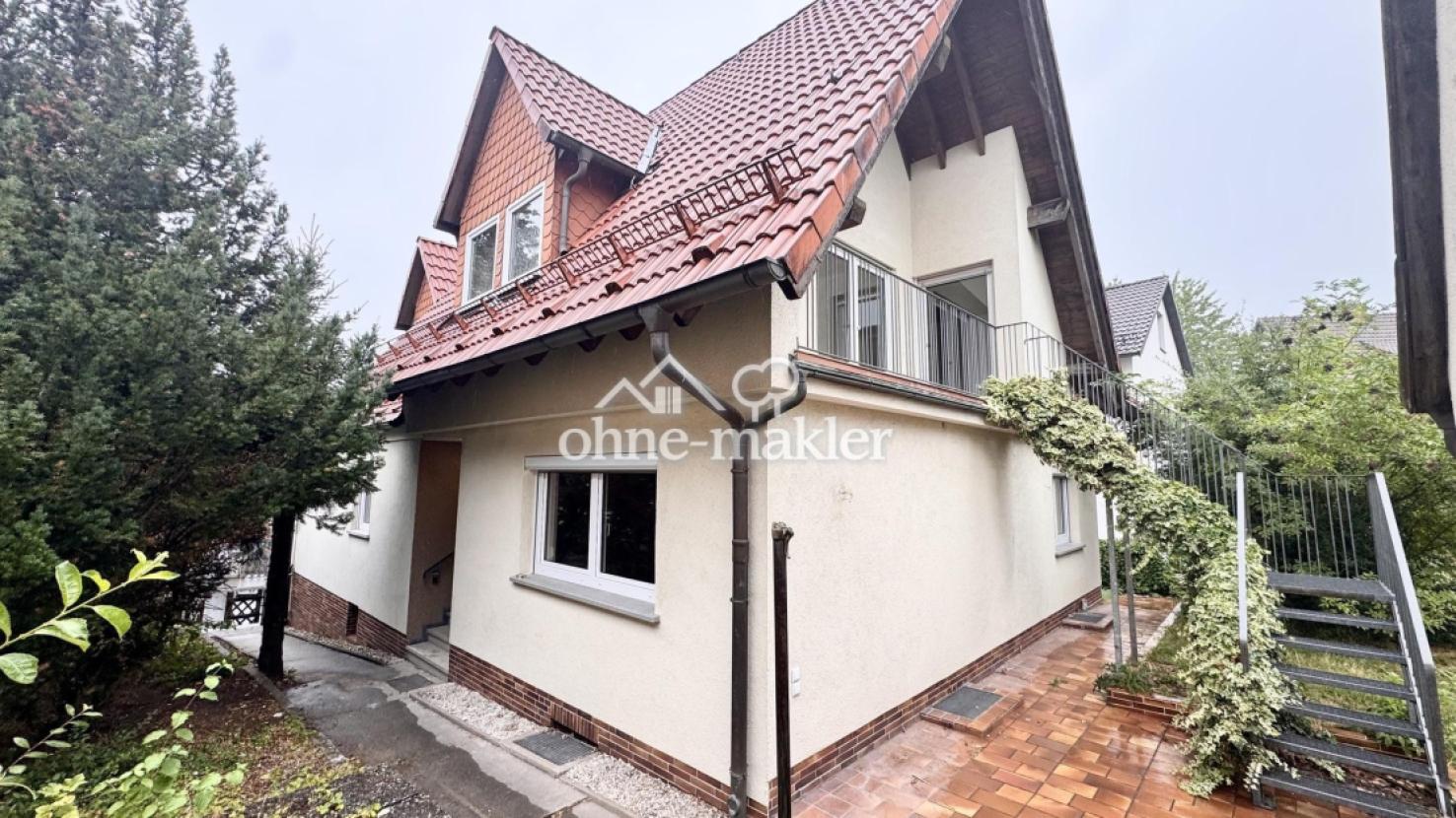 Zwei separate Eingänge
