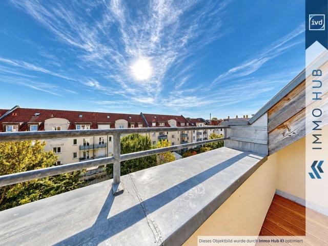 Ausblick Balkon