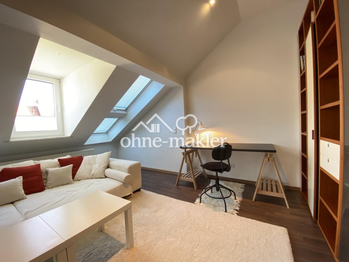 Arbeitsecke im Wohnzimmer