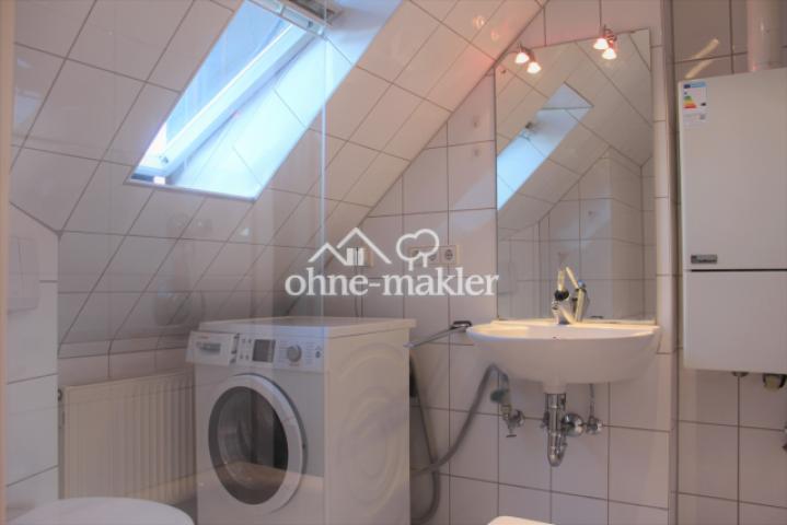 ...Badewanne und Waschmaschine