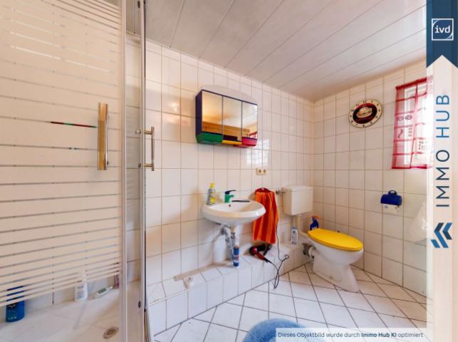 Badezimmer mit Sauna
