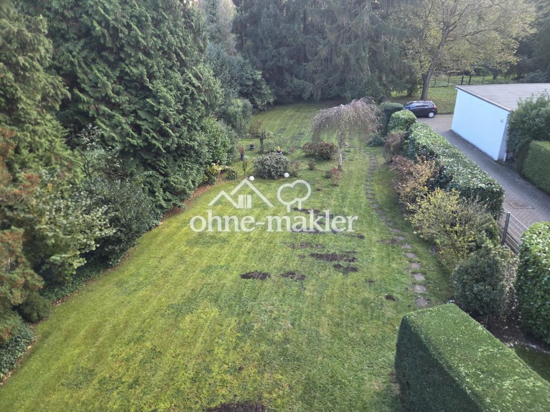 Blick von der Loggia / Garten