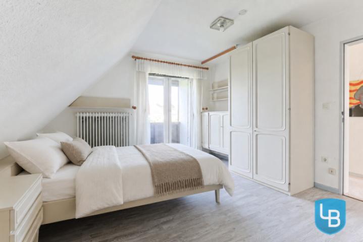 Schlafzimmer DG mit Fördeblick
