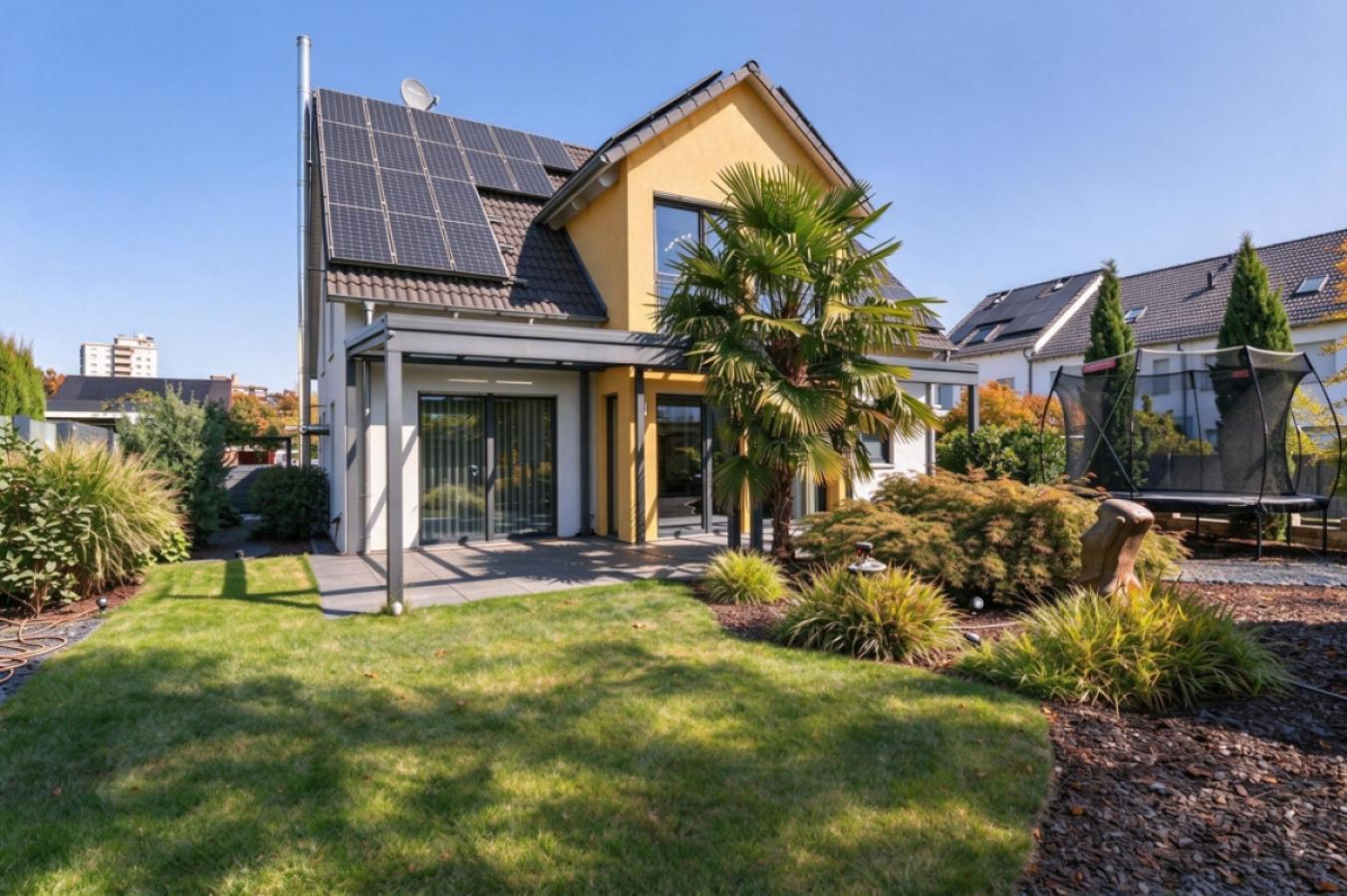Haus mit Garten