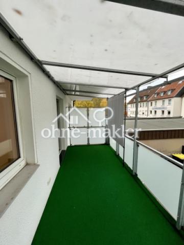 Großzügiger Balkon