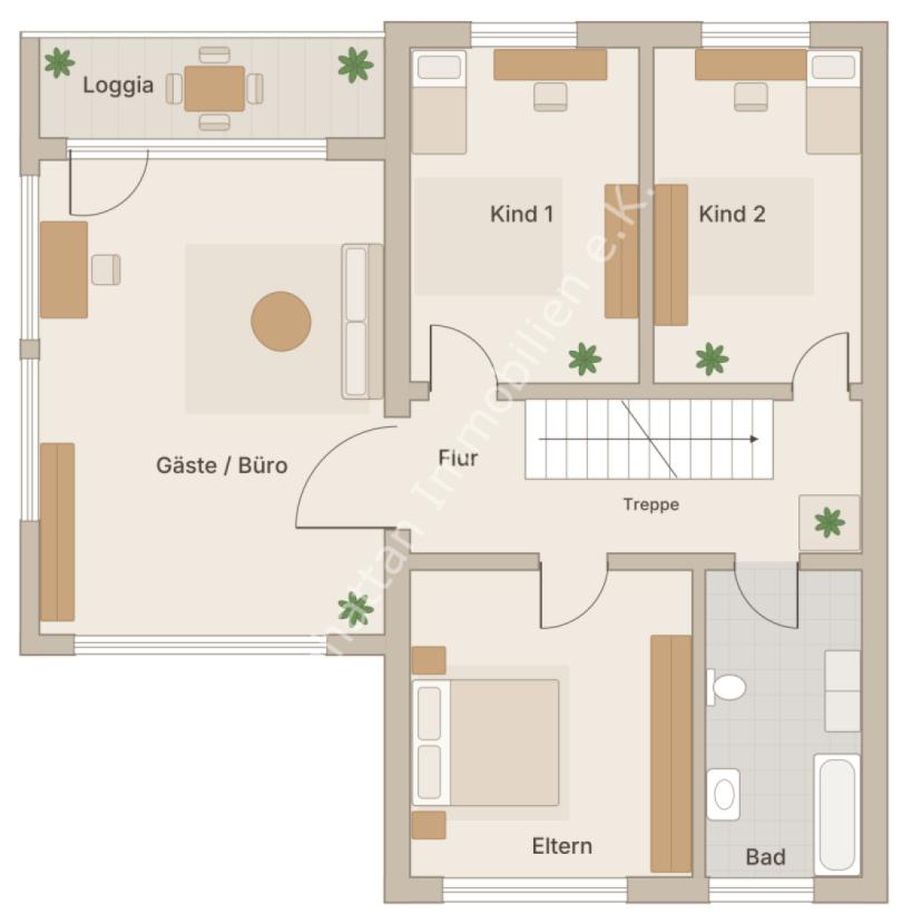 Grundriss Obergeschoss