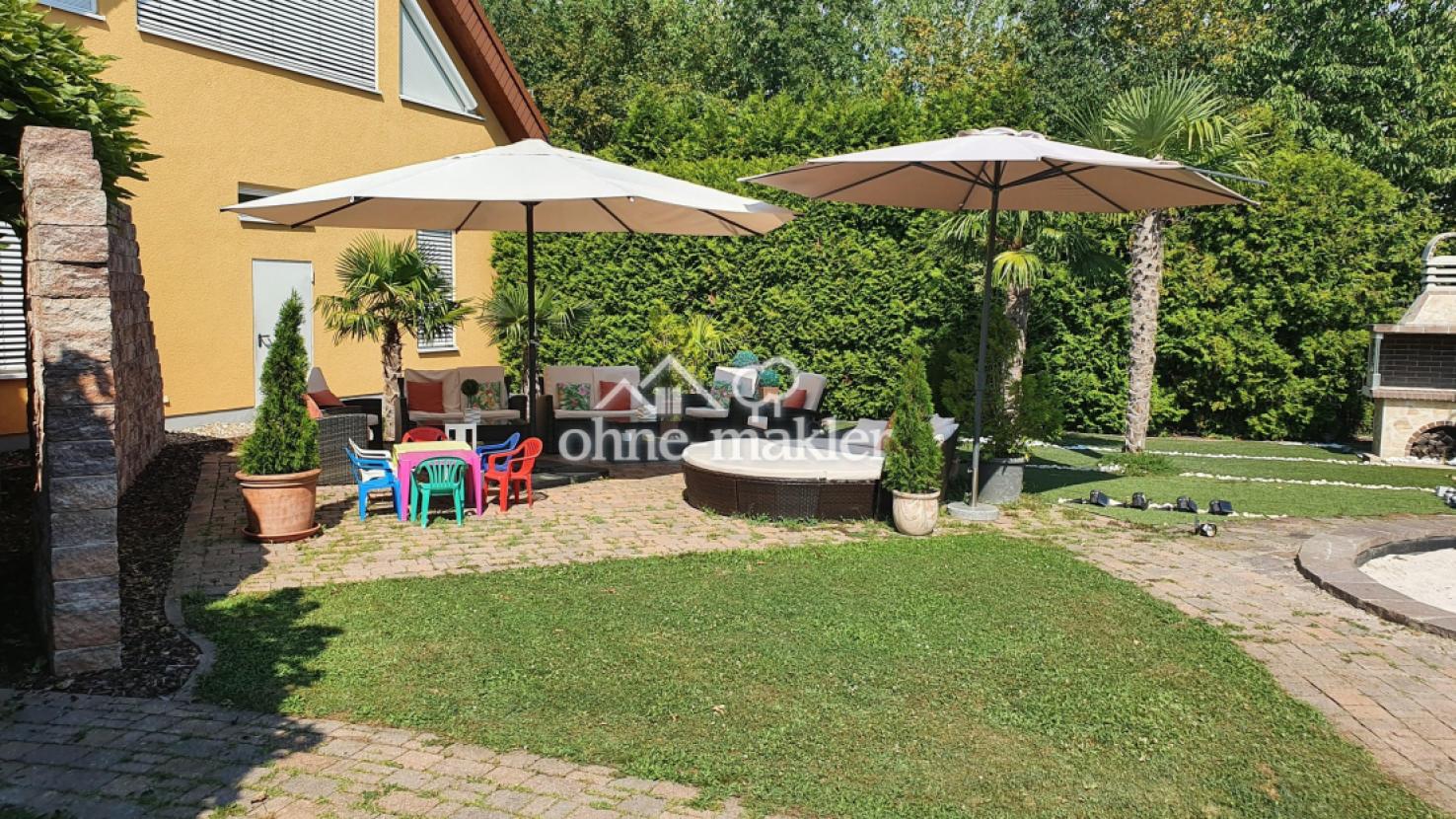 Wohlfühlbereich im Garten