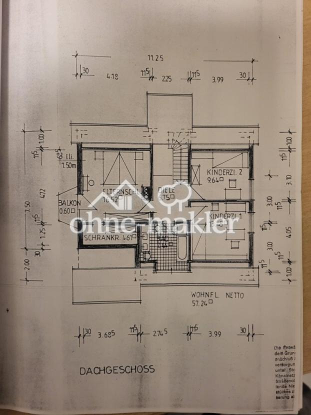 Lageplan Haus