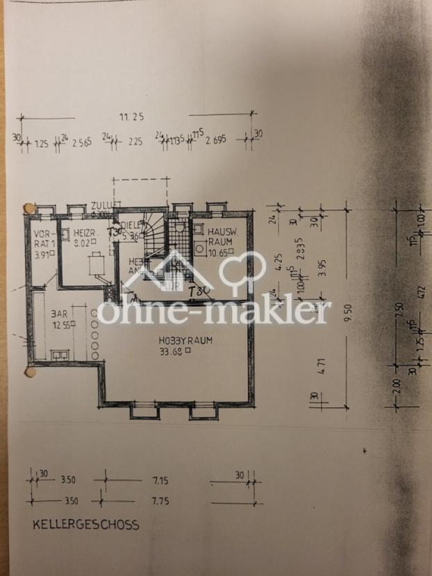 Lageplan Haus