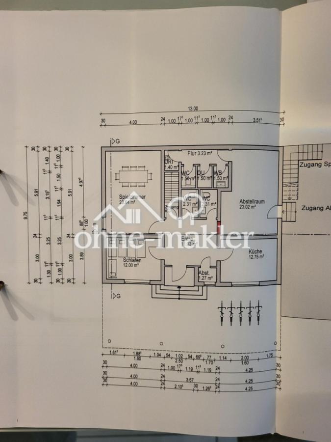 Lageplan Bürogebäude