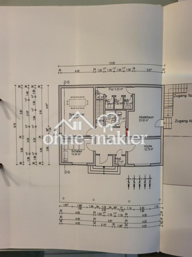 Lageplan Bürogebäude