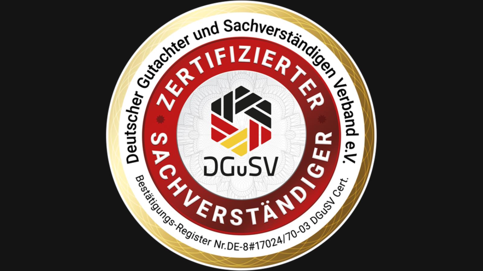 Sachverständigen Siegel
