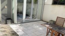Wintergarten mit Faltglasfront