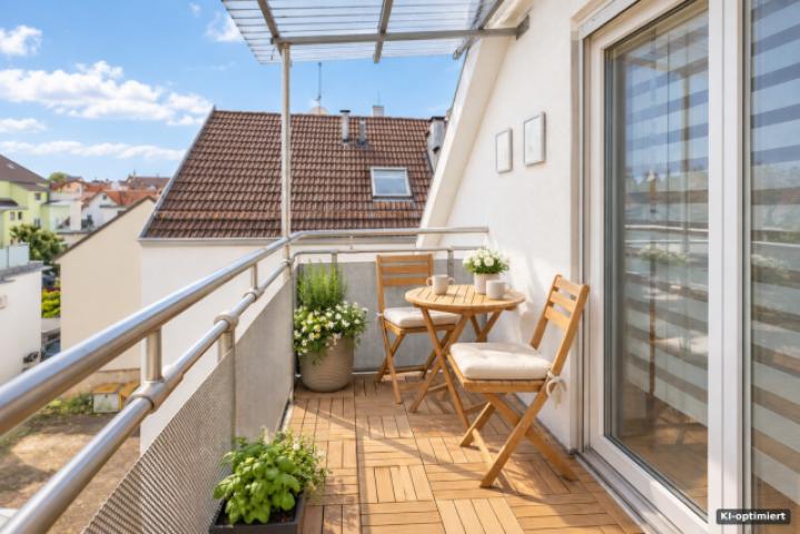 Balkon mittags (KI-optimiert)