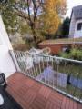 Blick vom Balkon