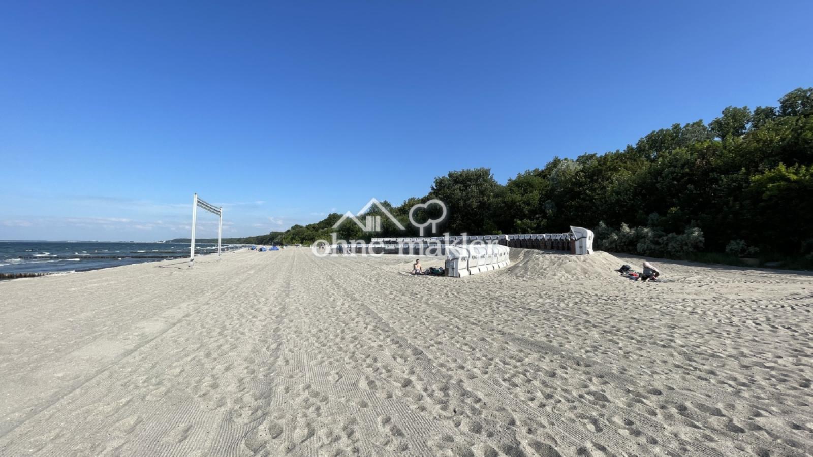 Strand am Yachthafen