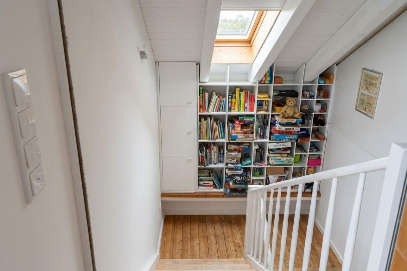 Vorderhaus Maisonette-Wohnung - Treppe zum Dachgeschoss
