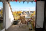 Vorderhaus Maisonette-Wohnung - Dachterrasse mit Fernblick