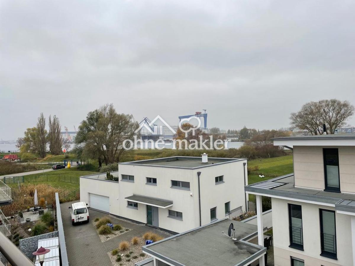 Blick vom Balkon