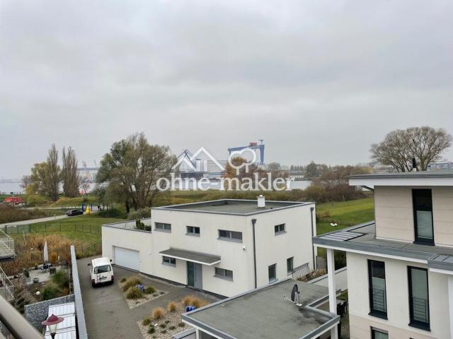 Blick vom Balkon