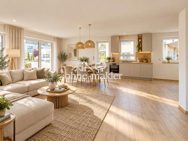 visualisiertes Wohnzimmer