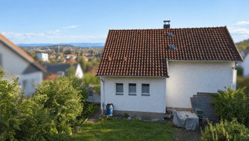 Hausansicht Gartenseite