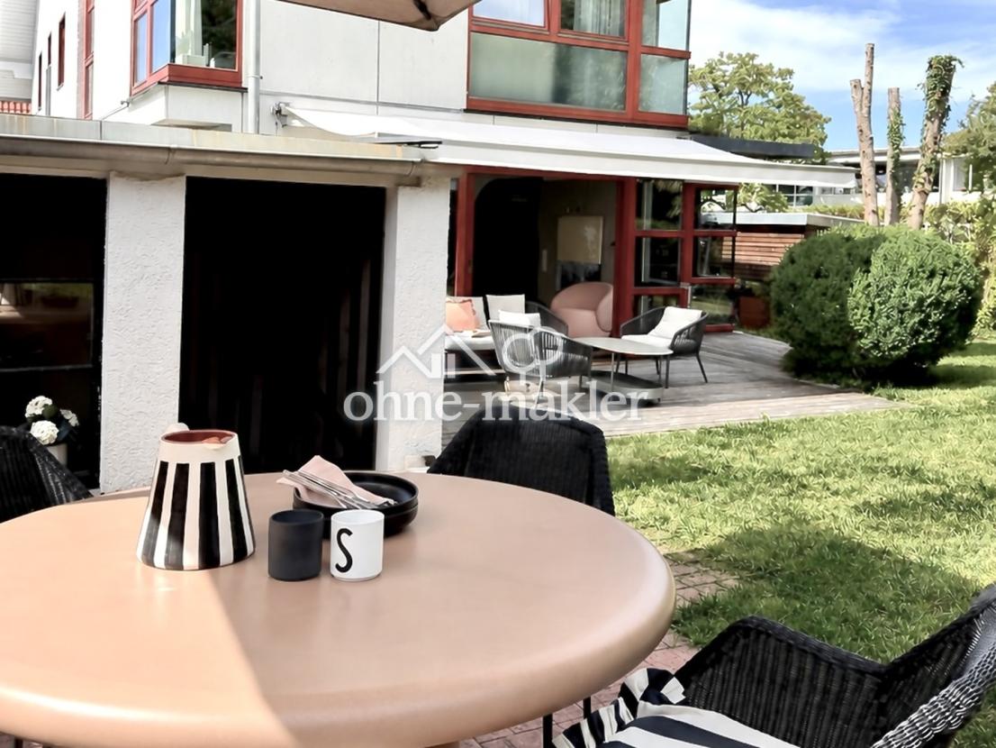 Backstein-Terrasse