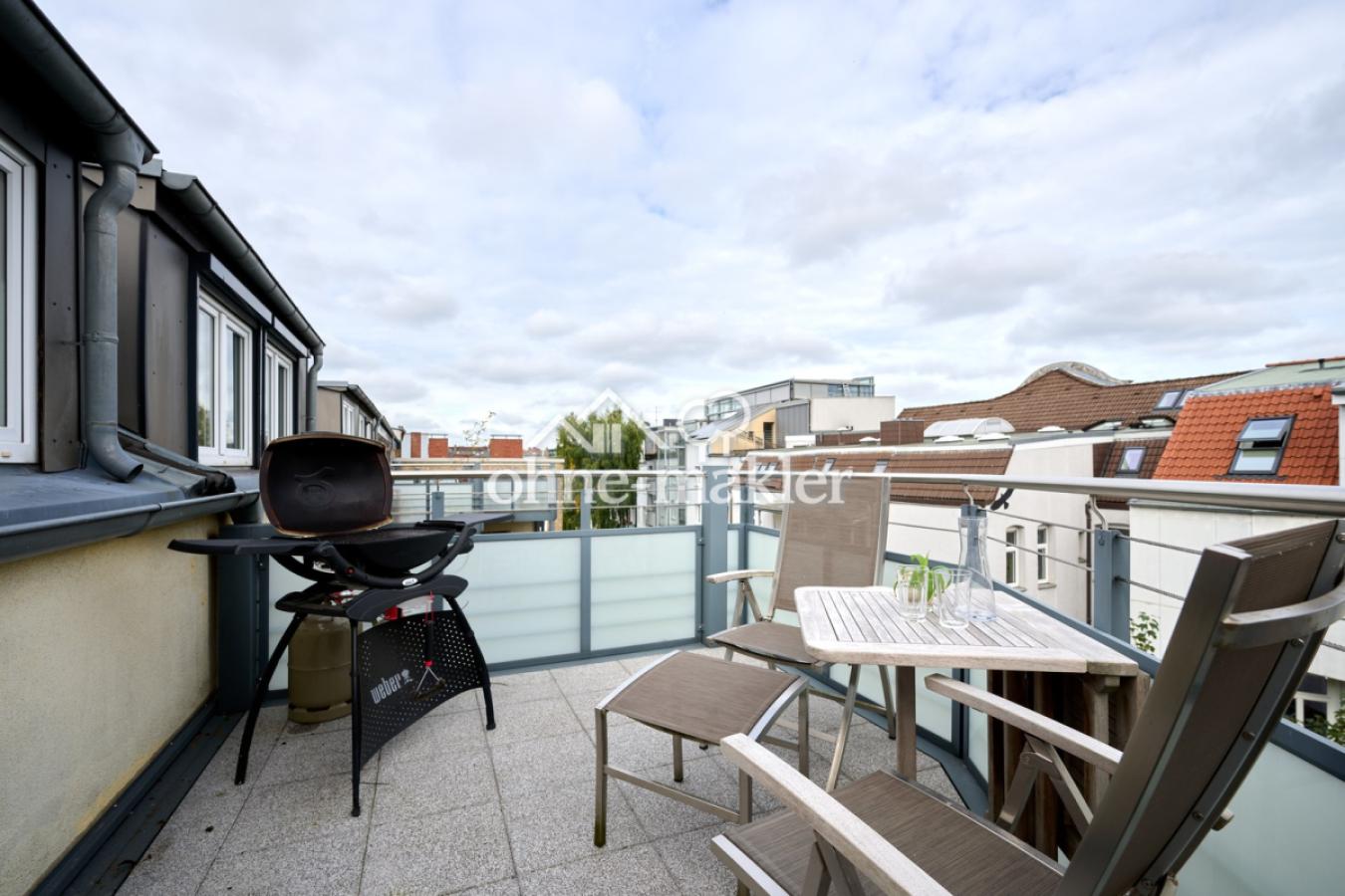 Balkon im unteren Bereich