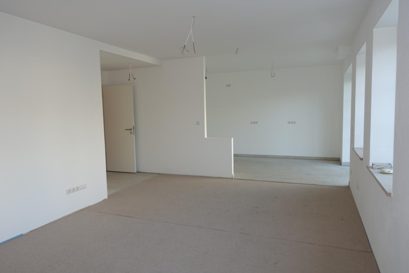 Wohnzimmer, Abtrennung zur Küche