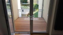 Balkon Bangkirai u. LED