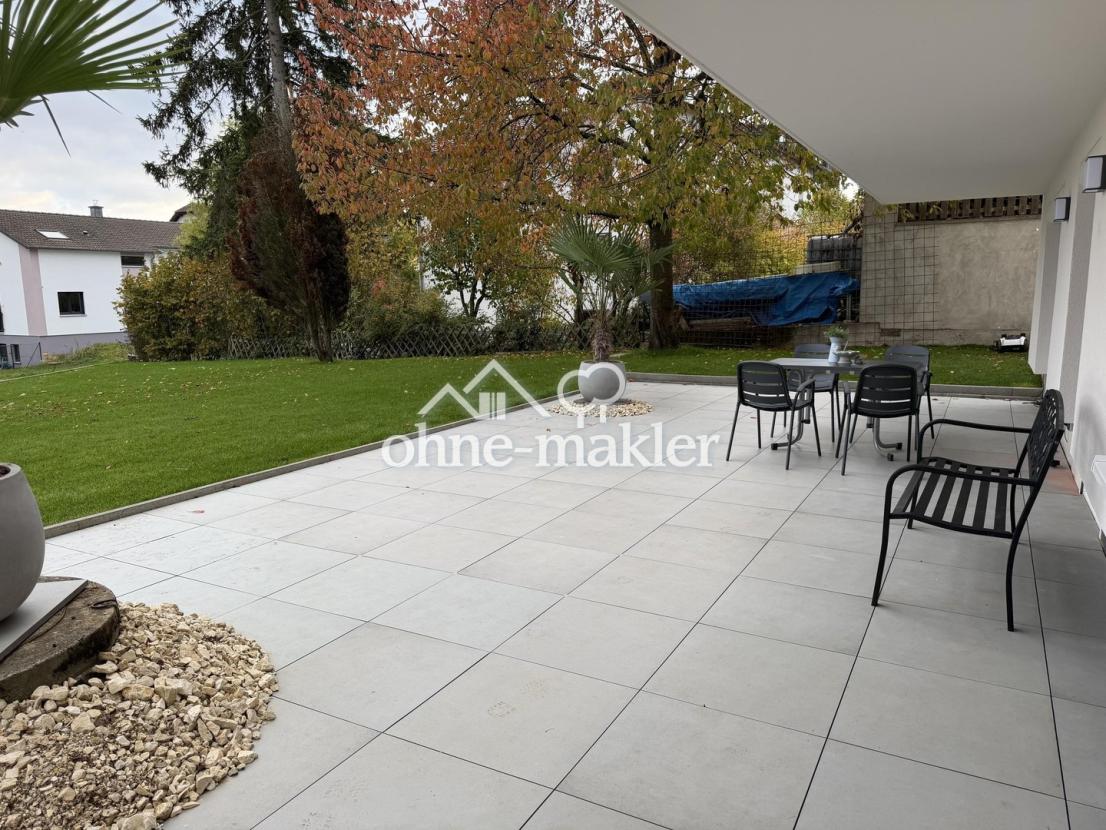 Überdachte Terrasse