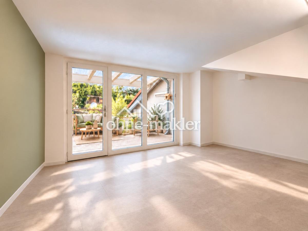 Esszimmer -geräumt