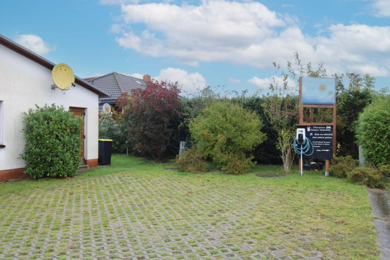 Stellplatz mit Ladestation