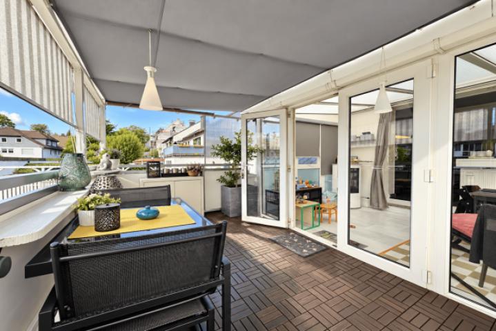 Beispielwohnung Balkon