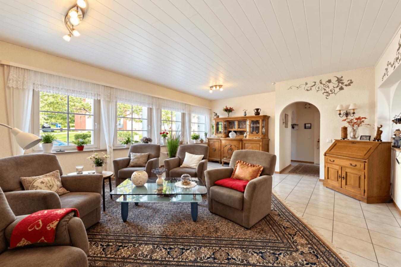 Beispielwohnung Wohnzimmer