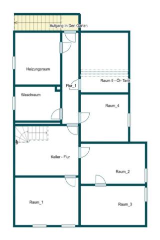 Grundriss Skizze UG