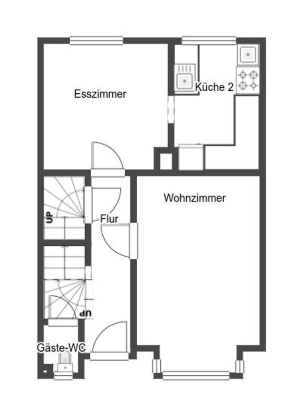 Grundriss Skizze EG