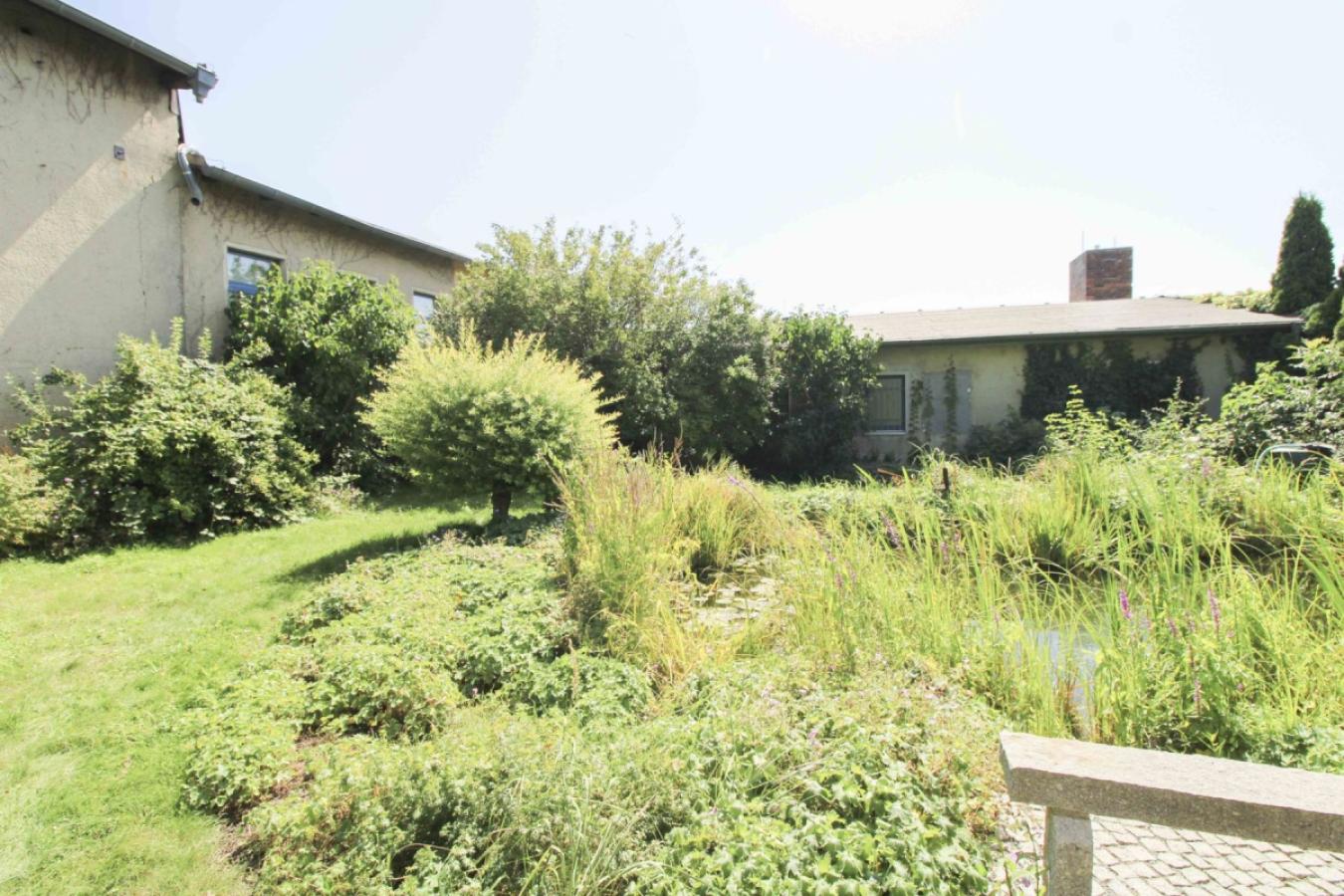 Garten mit Teich