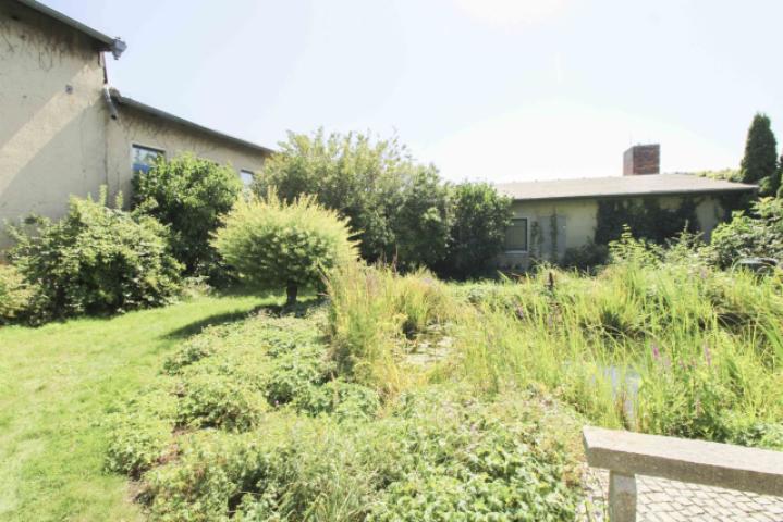 Garten mit Teich