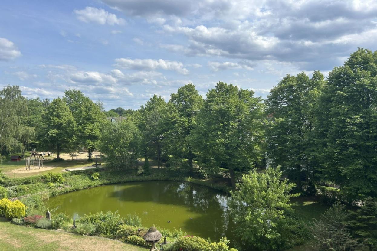 Ausblick vom Balkon