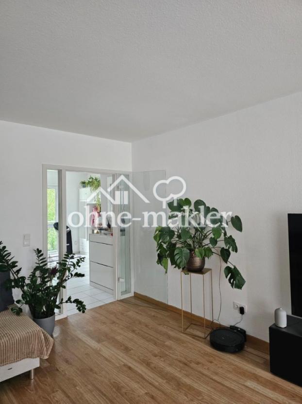 Wohnzimmer Blick zum Eingang 