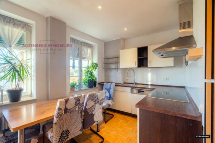 mmobilie in Leipzig/Lindenau zu verkaufen_Rosenberg Immobilien_4-Raum_Offene Küche