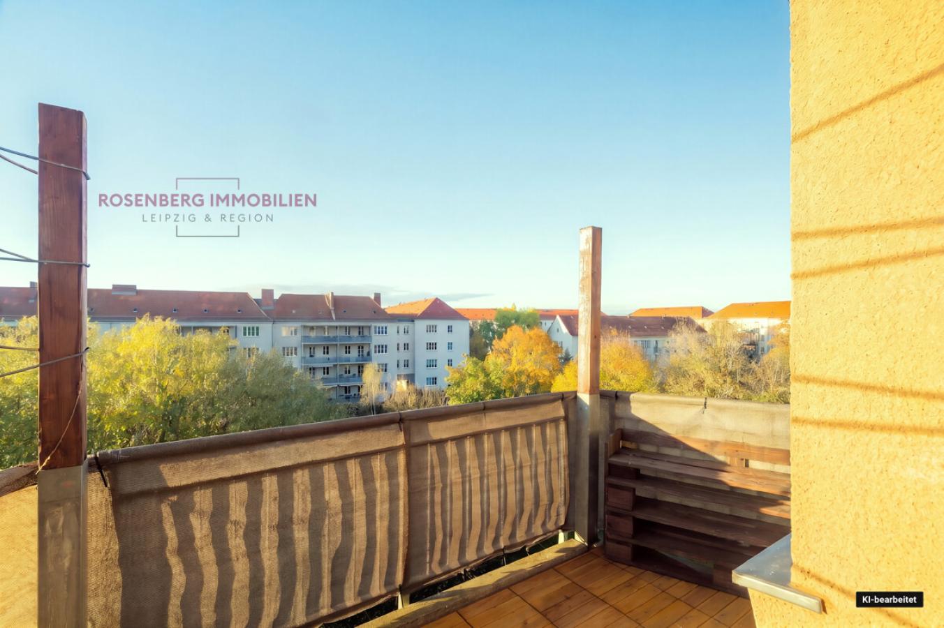 mmobilie in Leipzig/Lindenau zu verkaufen_Rosenberg Immobilien_4-Raum_Balkon