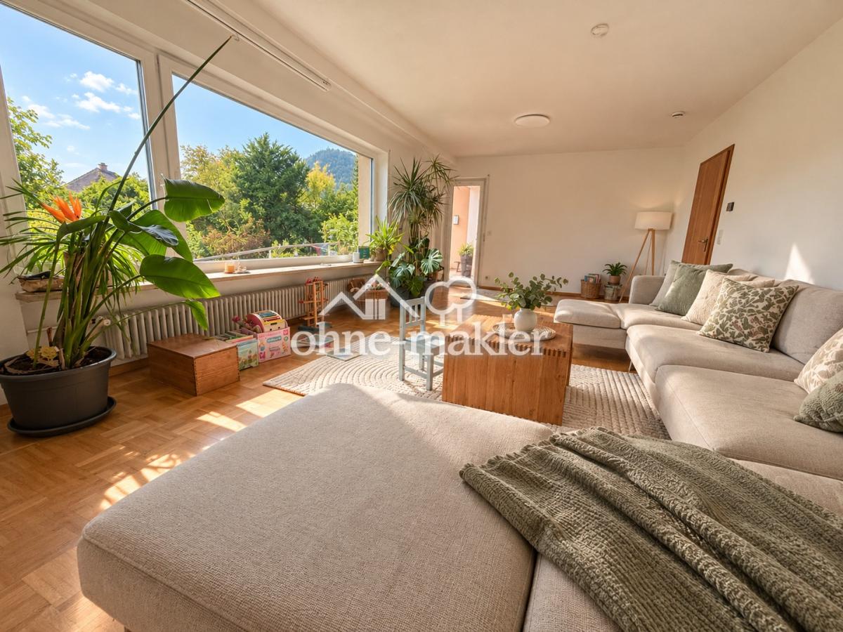 Wohnzimmer nach Westen