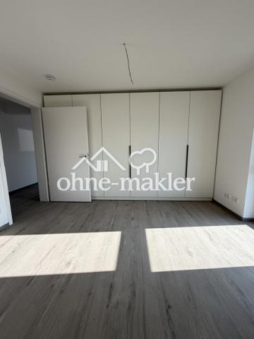 Sicht auf den Einbauschrank