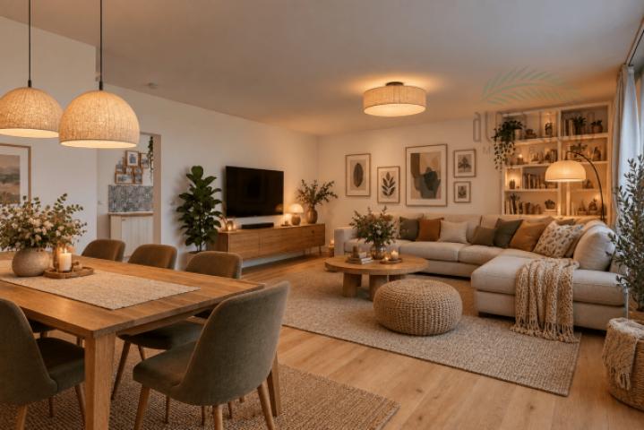 Wohnzimmer (EG) - visualisiert