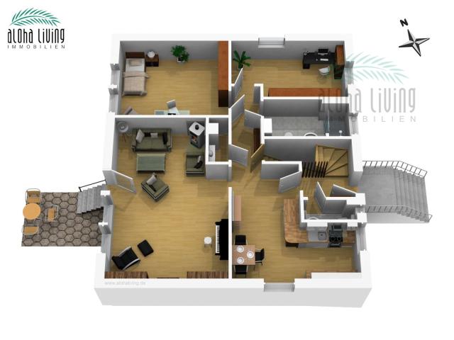 3D Grundriss (EG)
